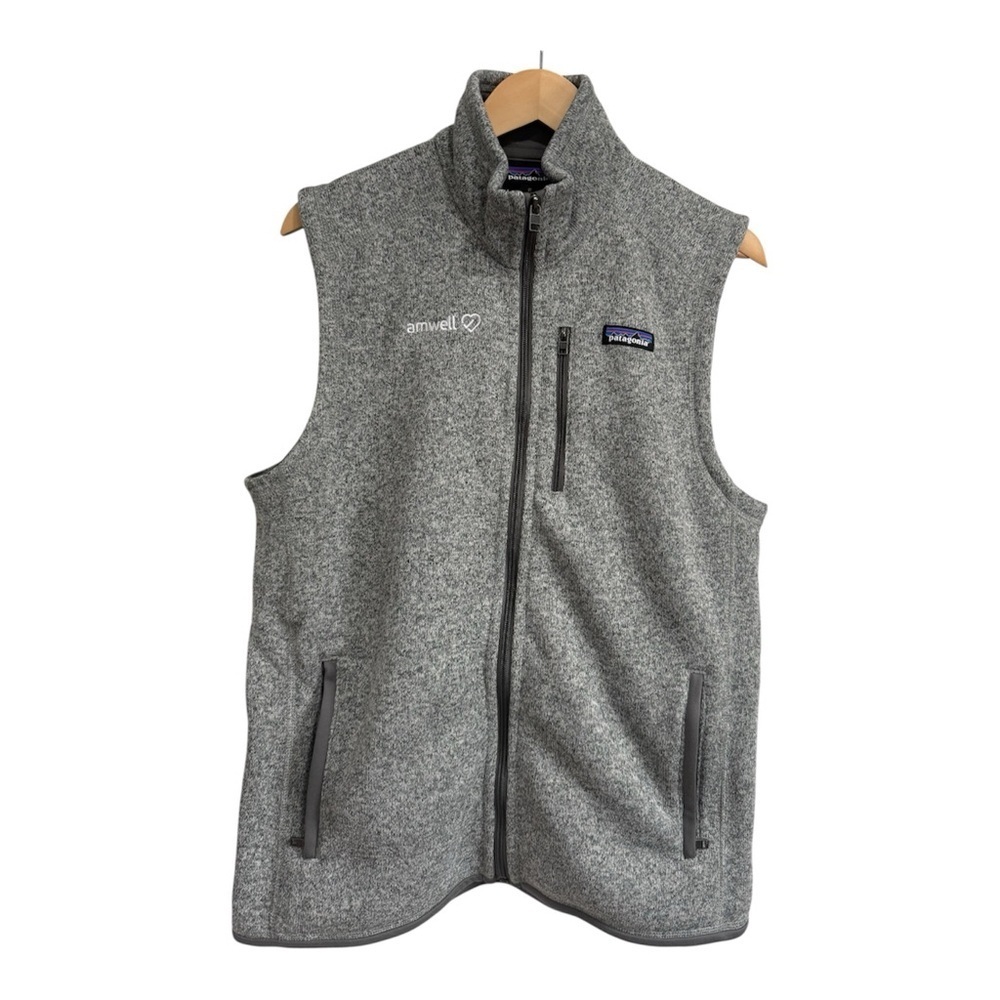Patagonia Heather Gray Sleeveless Vest